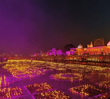 Ayodhya During Deepotsava Diwali Event