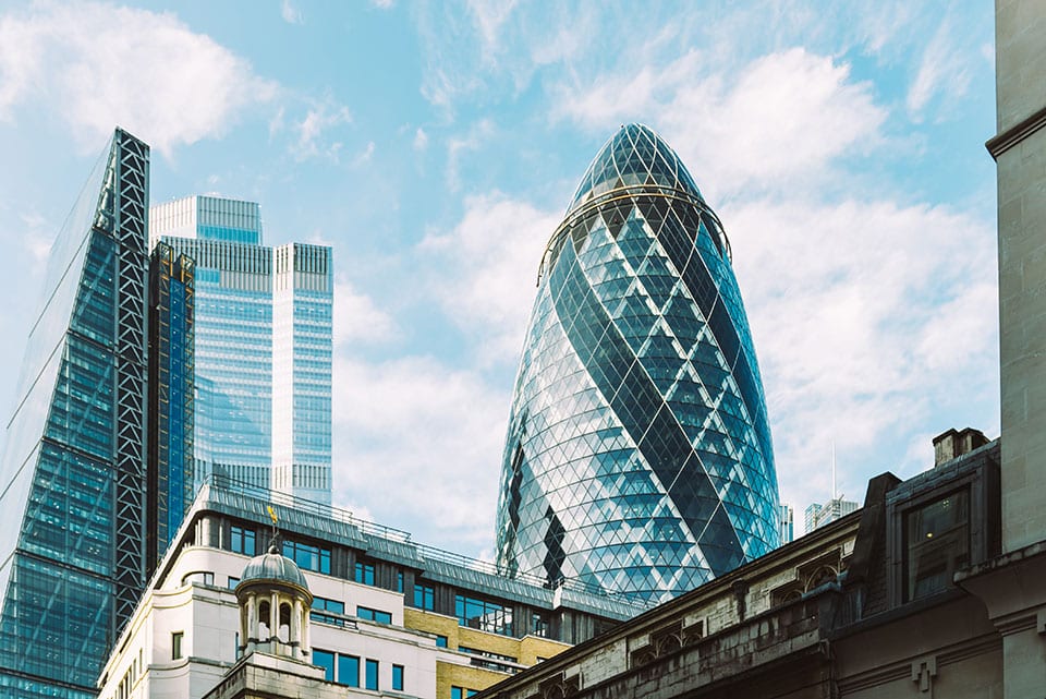 London City's skyscrapers