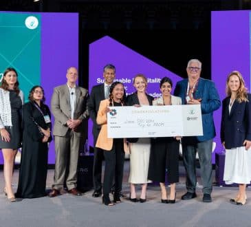 The winning team: Cornell University with Francine Aclan, Emma Doherty, and Roodabeh Elavia